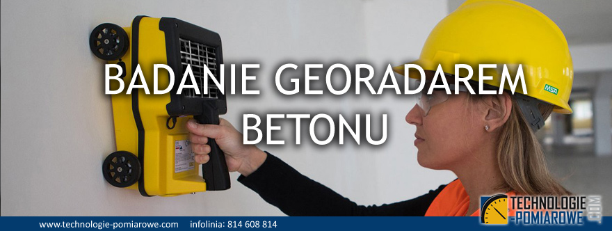 badanie betonu georadarem